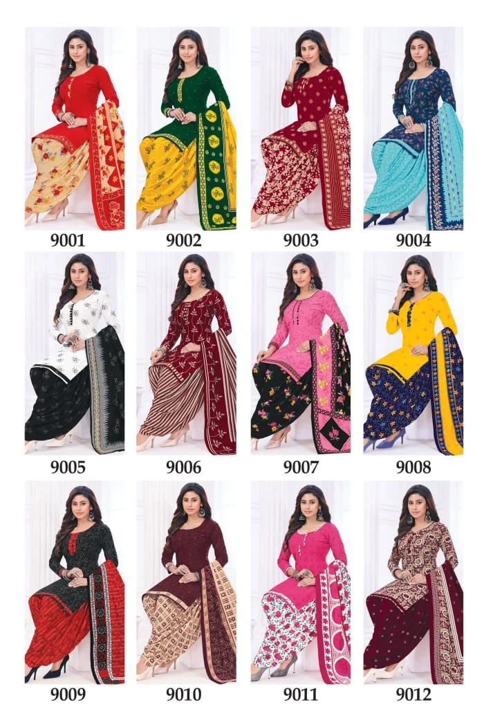 Laado Nadiya Patiyala Vol 9 Cotton Wholesale Salwar Suit Catalog — Wholesale Salwar Suits, MPA wholesale from Surat — view 13